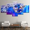 Canvas Painting Art bulb style 5 Pieces Wall Art Painting Modular Wallpapers Poster Print for living room Home Decor