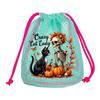 Large Capacity Halloween Candy Collection Bag For Children Portable Polyester Reusable Party Accessory
