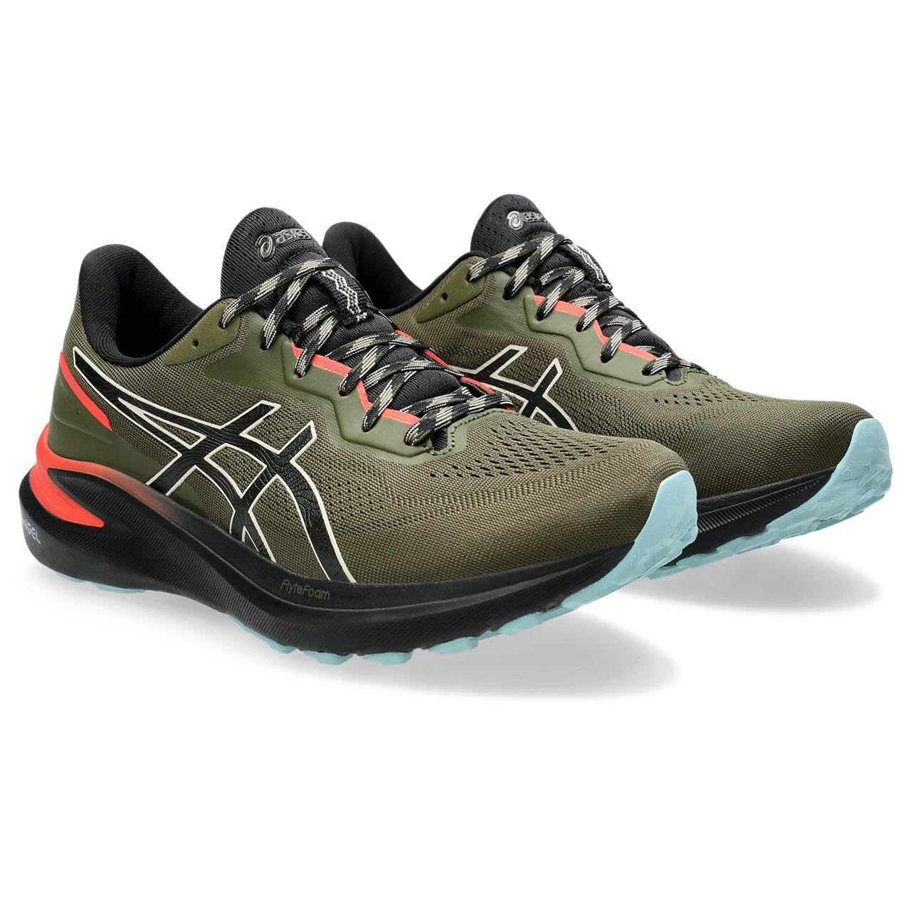 

Кроссовки для бега 13 TR 1011B951 300 см 2E [Asics] GT-1000 Мужские (Купание на природе/Красный люциан) 27,0