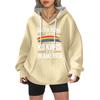 Women's Fashion Casual Long Sleeve Loose Printed Pullover Sports Long Sleeve Sweatshirt