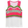 Girls Cosplay Costume Cheerleading Two-Piece Dress Youth Vest Pleated Skirt Performance Costume
