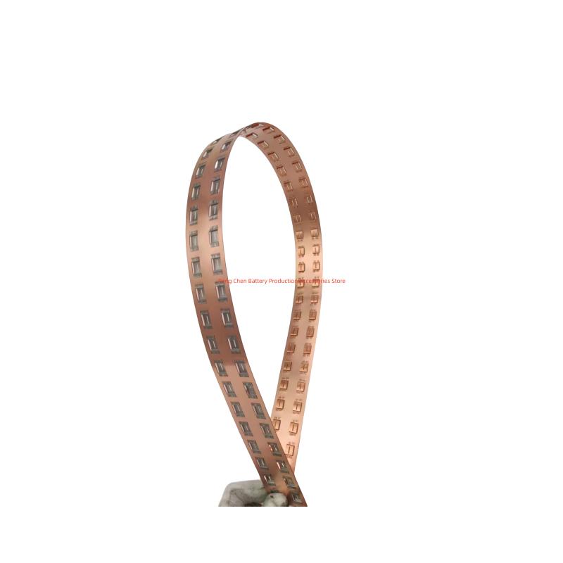 Copper Busbar 21700 1P2P Copper Strip 18650 Cells Straight Sort Dislocation Sort Power Battery Connection Busbar 0.3MM 2PCS
