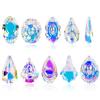 AB Color Crystal Glass Prism Pendants 10 Shapes Hanging Suncatcher Accessories Rainbow Maker Ornament Crystal Chandelier Parts