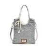 Denim bag women's summer new niche underarm bag high-end shoulder tote bag