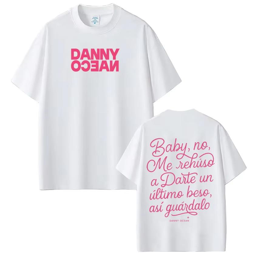Rapper Danny Ocean Fashion Graphic Tshirt Men Women Aesthetic Casual pure Cotton Tshirts 2026 Shortsleeved Harajuku Tops