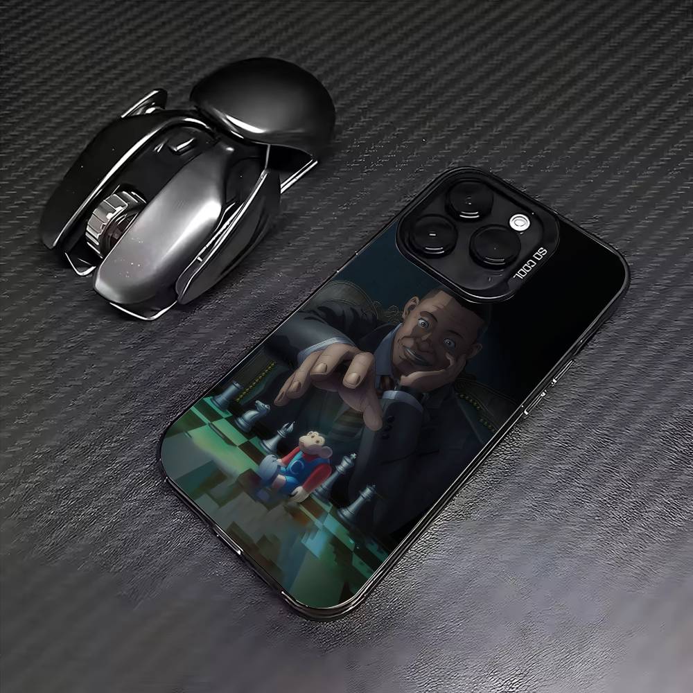 T-The Darwin Anime I-Incident  Phone Case For iPhone17,16,15,14,13,12,11 Plus,Pro Max Colored Silver Plated Inside Cover