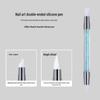 5-Piece Dual-Ended Silicone Dotting and Embossing Nail Art Pen Set