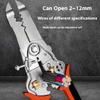 Heavy Duty 10 In 1 Function Electrical Wire Stripper Plier Cord Cutting For Safe Insulation Removal And Fatigue Control