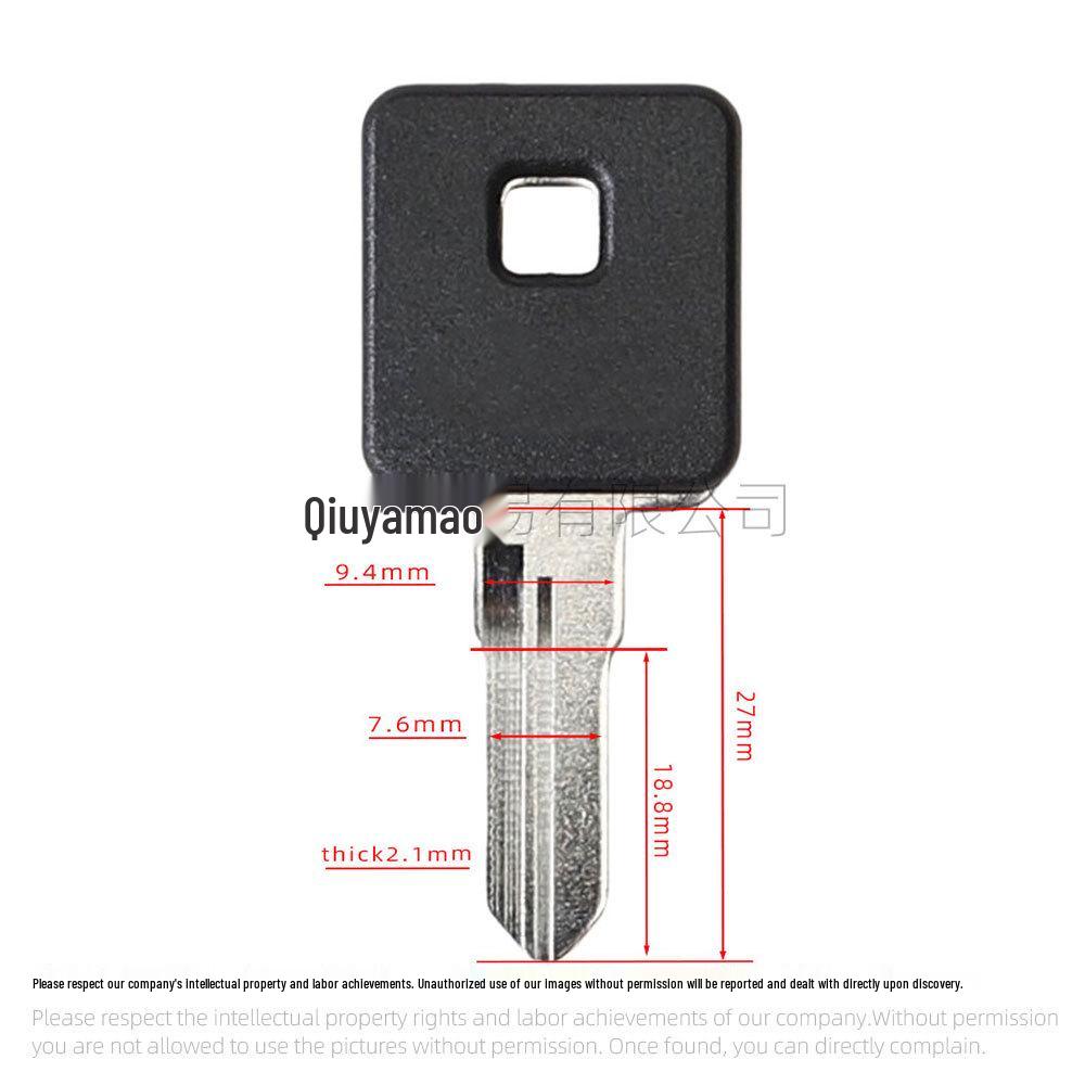 Key Blank for Harley-Davidson X48/X72/XL883N/XL883R/XL1200 Motorcycles