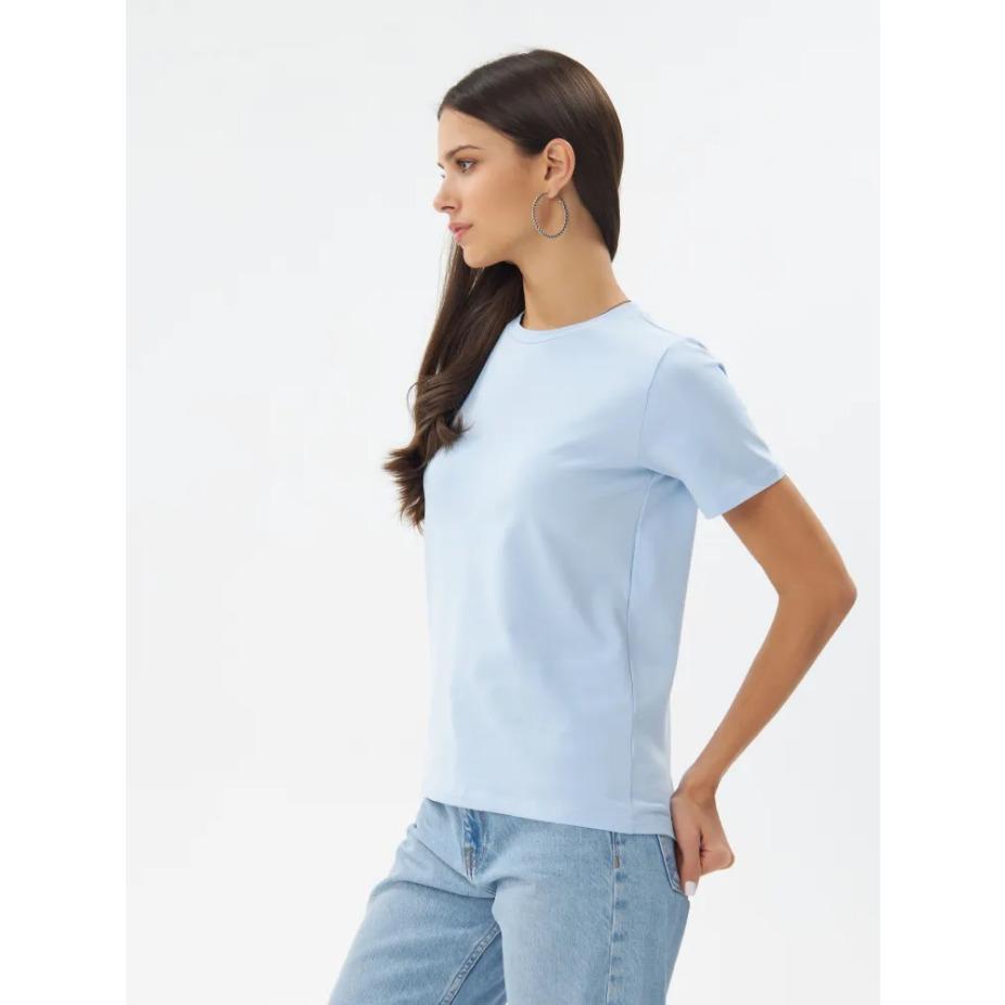 Leisure Breathable Solid Color Summer Women T Shirt Round Neck Cotton Short Sleeve T-Shirts Couples Tees