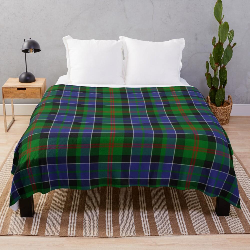 Clan Patterson Tartan Throw Blanket