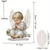 Angel Baby Acrylic Bohemian Home Decoration Holiday - 2D Flat Acrylic Desktop Ornament, Wall Decor Art, Four Seasons Decoration