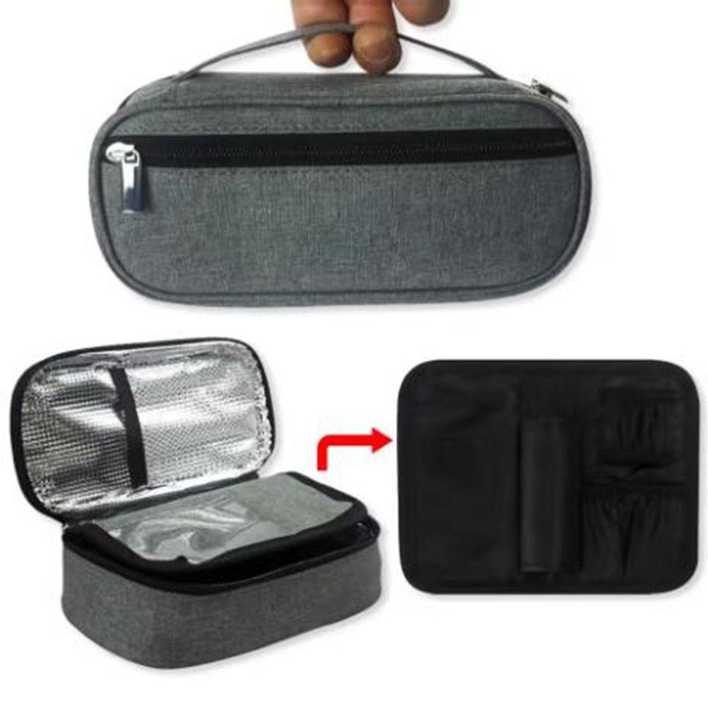 Lightweight Insulin Carry Case Wear-resistant Pill Storage Bags Pill Organizer Office