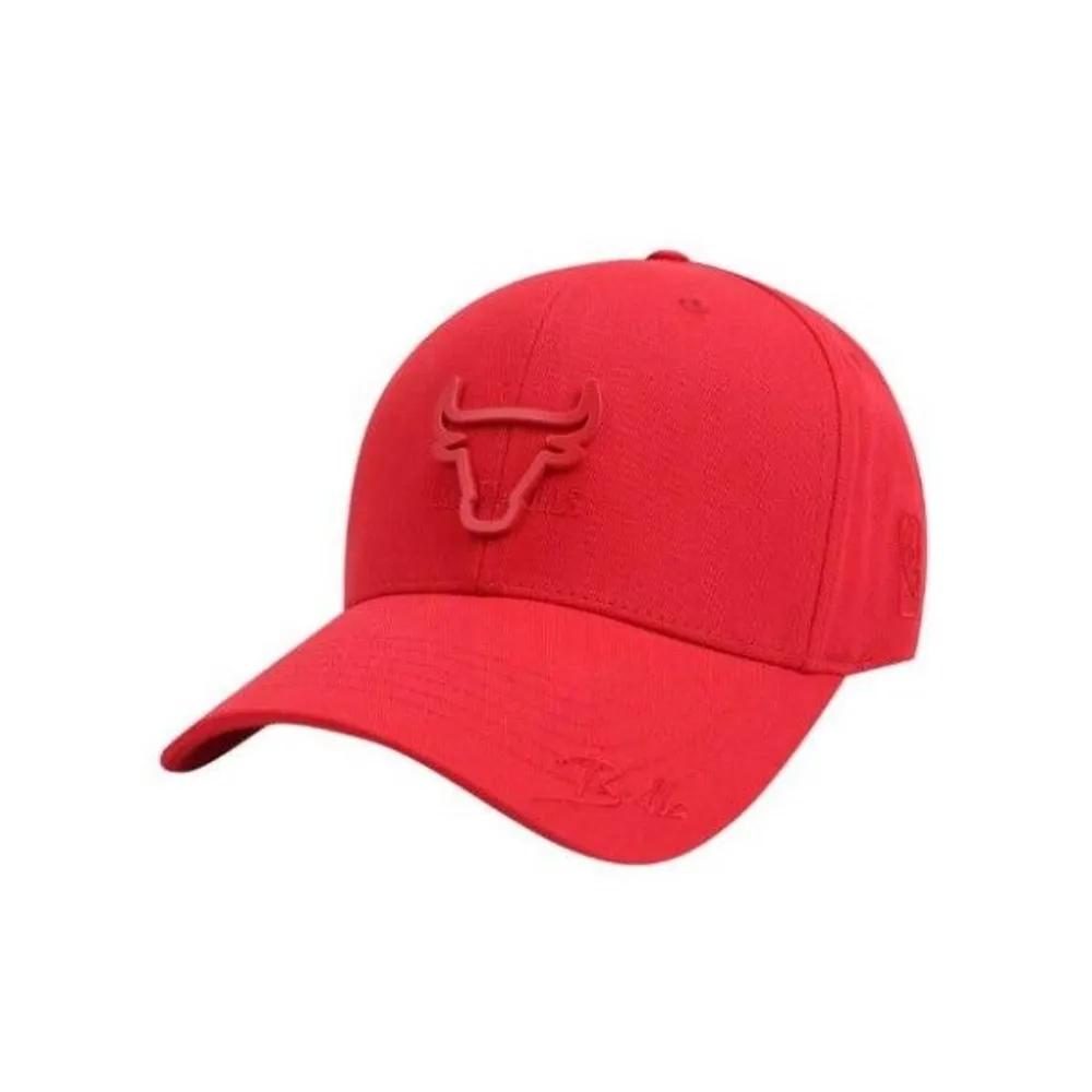 [NBA] M Cap KQC N255AP414P-RE CHI BULLS Outline Metal FREE