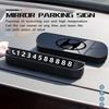 Car Phone Number Plate Temporary Parking Card Stop Sign Plate For Hyundai Azera GDI I10 I20 I30 I40 Ix20 Ix35 Sonata Santafe Mc4