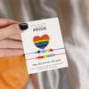2 szt./zestaw Ręcznie robione Żywiczne Kryształowe Tęczowe Koralikowe Bransoletki LGBT Dla Kobiet Mężczyzn Ręcznie robione Plecione Bransoletki dla Pary Biżuteria Miłość Duma