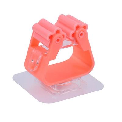 Mopphalter, selbstklebend, entzückende Wandmontage, stanzfreie Halterung, für den Innenbereich, Haushalt, Küche, Badezimmer, Reinigungsbürstenständer
