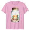 Watercolor Candle Jar Cozy Relaxation Unisexs TShirt Unisexs Tee Graphic Top
