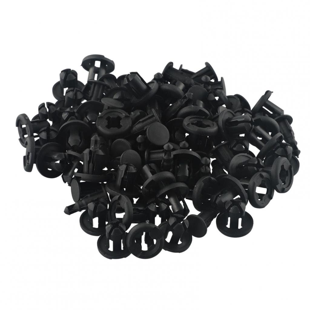 Nylon Bumper Retainer Clips Rivets Black Replacement Screw Accessories