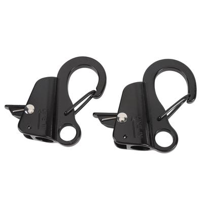 2PCS Stainless Steel Boat Fender Clip Quick Release Clip for Rail for Boat Bumper