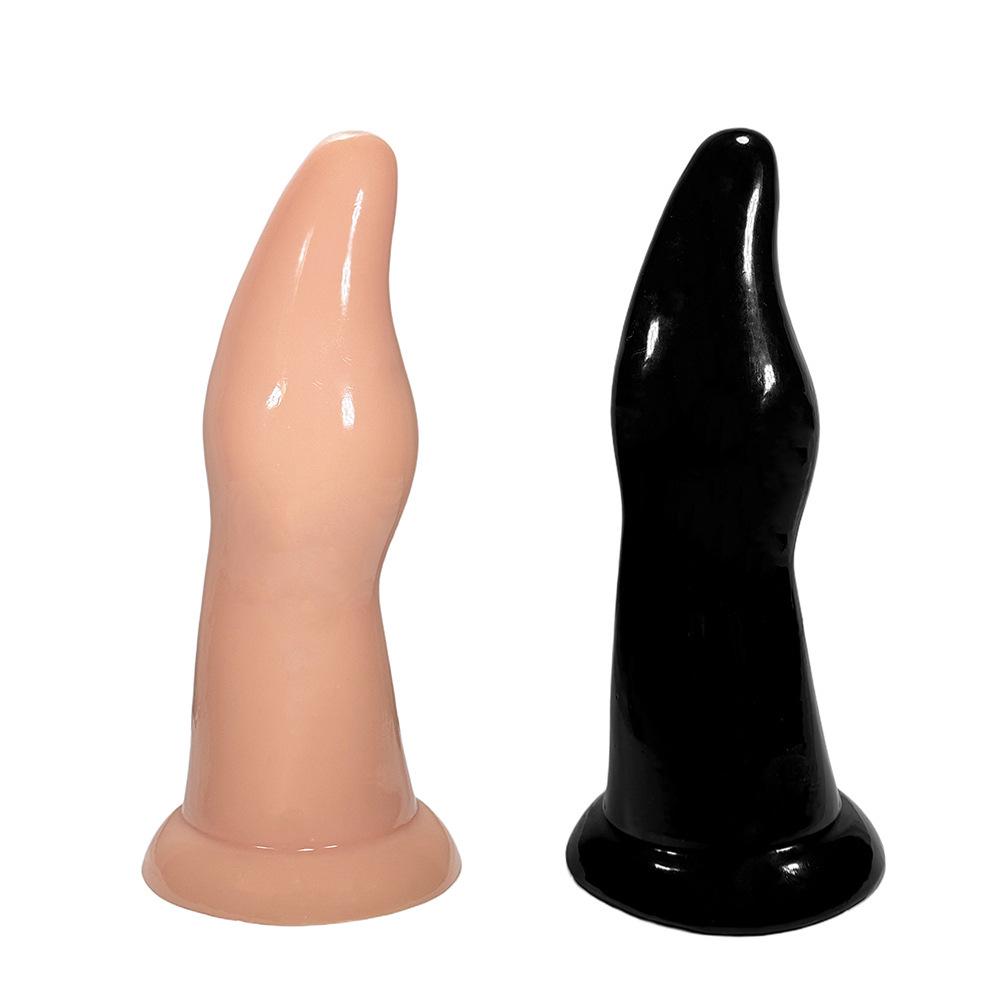 Extra Large Anal Plug: Extended, Thickened Arm for G-Spot & Male Dilator
