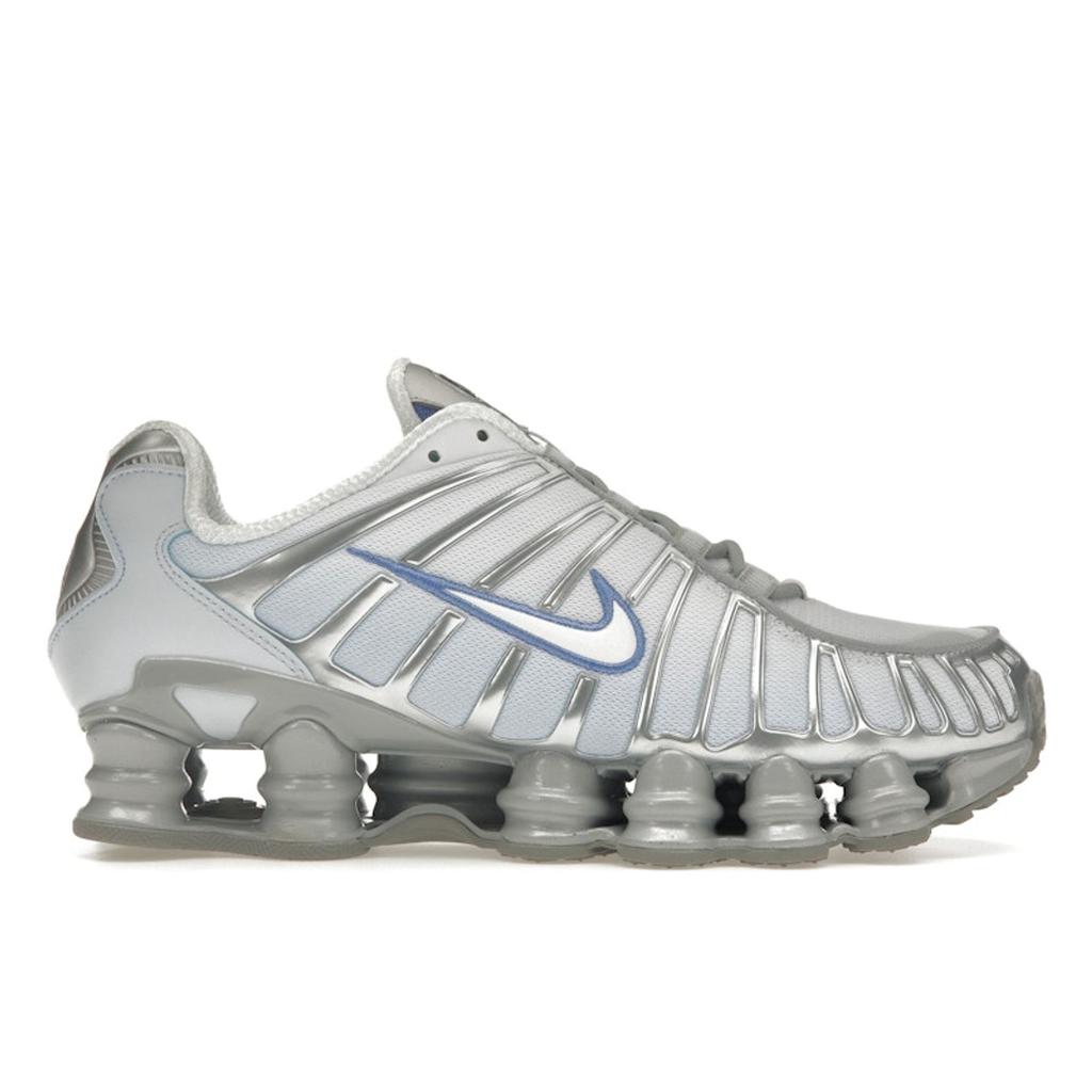 Nike Shox TL Metalický Platinově Modrý Odstín Dámské Tenisky Polární Bílá FQ2775-001
