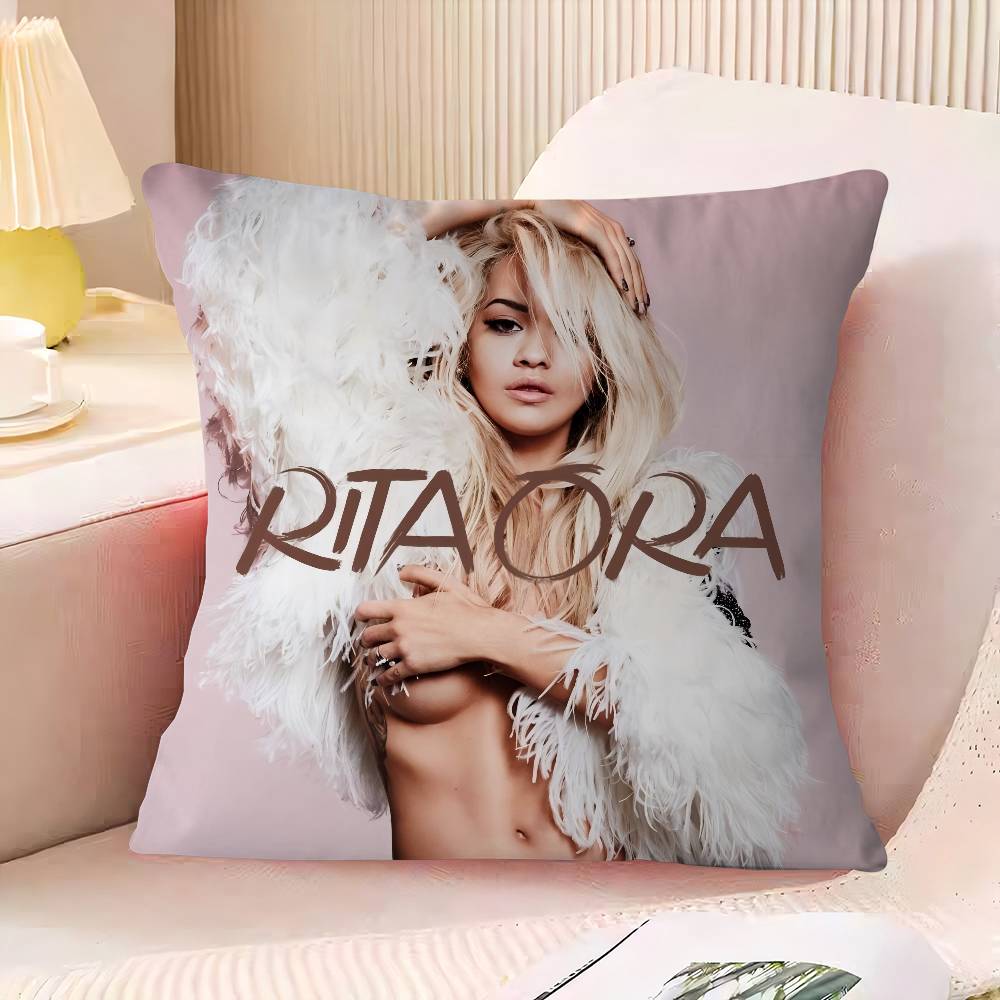 R-Rita O-Ora Pillowcase Toon Gift Cushion Cover Bedroom Home Sofa Chair Seat Decor Pillow Case