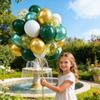 Lime Green Balloons And Confetti Balloons Set 60PCS Latex Helium Chrome Neon Green Balloons For Birthday Anniversary Party Decorations