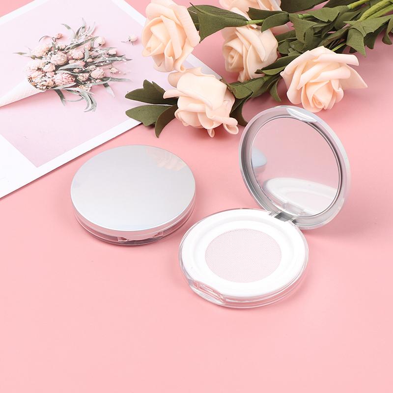 1Pcs Portable Empty Cosmetic Sifter Loose Jar Container Puff Box Container Case