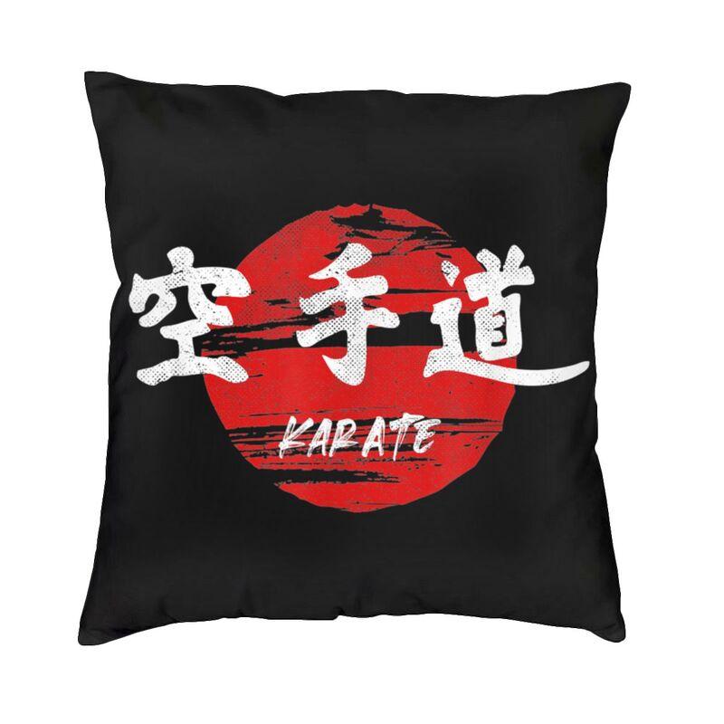 Fashion Kyokushin Karate Kanji And Symbol Throw Pillow Case Home Decor Custom Square Cushion Cover 45x45 Pillowcover Living Room
