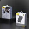 Ultra-Thin GaN Travel Wall Charger 65W USB-A USB-C PD EU/US - Black