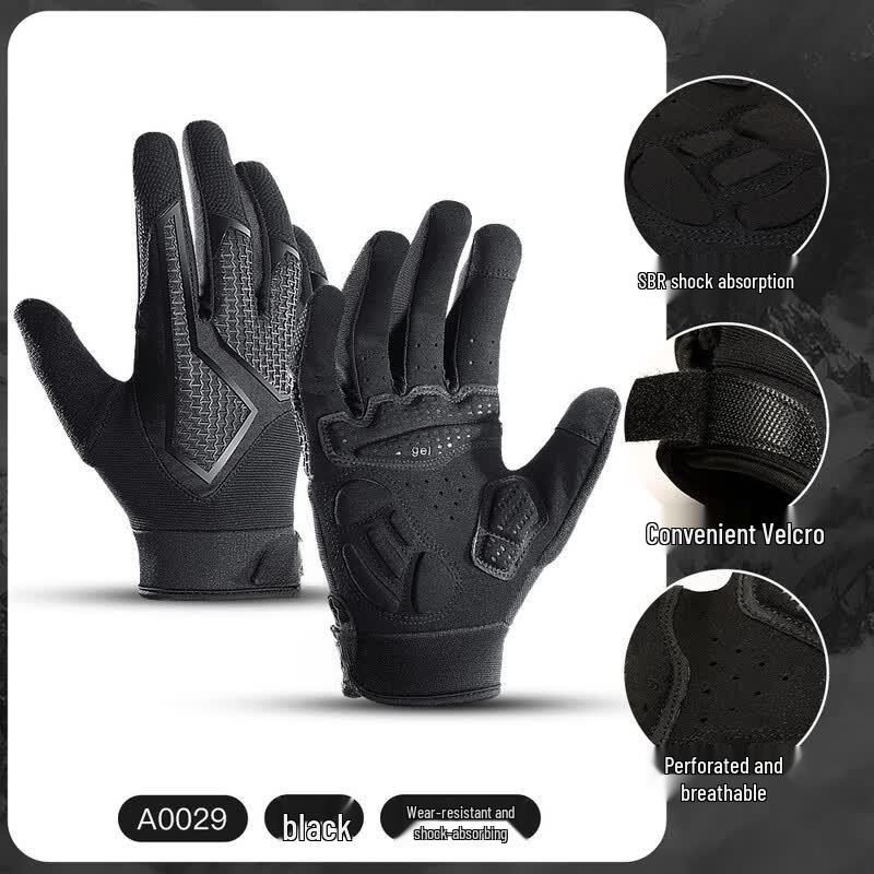 Lishi Spring/Autumn Long Finger Cycling Gloves S