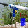 Dual-Use Self-Locking Fishing Rod Holder with Multi-Position Insertion