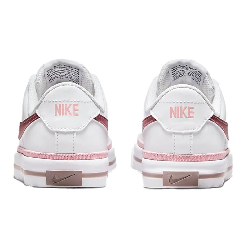 Nike Court Legacy 'White Pink Glaze' GS Sneakers DA5380-110