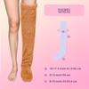 Thickened Fleece Long Socks for Fall and Winter Warm Knee-Protection Socks for Men and Women Ideal for Cold Legs and Sleep