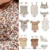 RC Baby Girls Swimwears Summer Bikini Set Sun Protection Kids Cute Floral Toddler Learn Swimming Suits Sunbeach Swimsuit