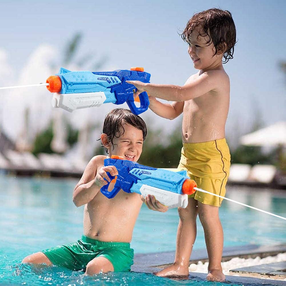 Water Set Water Gun Pump Type Super Strong Distance Water Play Shooter Water Pistol Beach River Bath Pool Heat Protection Summer Vacation Outdoor Toy