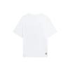 Li-Ning Sports Trend Series Creative Floral Cartoon Print Round Neck Short Sleeve T-Shirt Men Tops White AHSS753-1