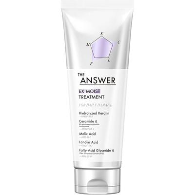 The Answer EX Moist Treatment Daily Damage 220g Bergamot & Daphne Scent Non-Silicone Formula Hair Care