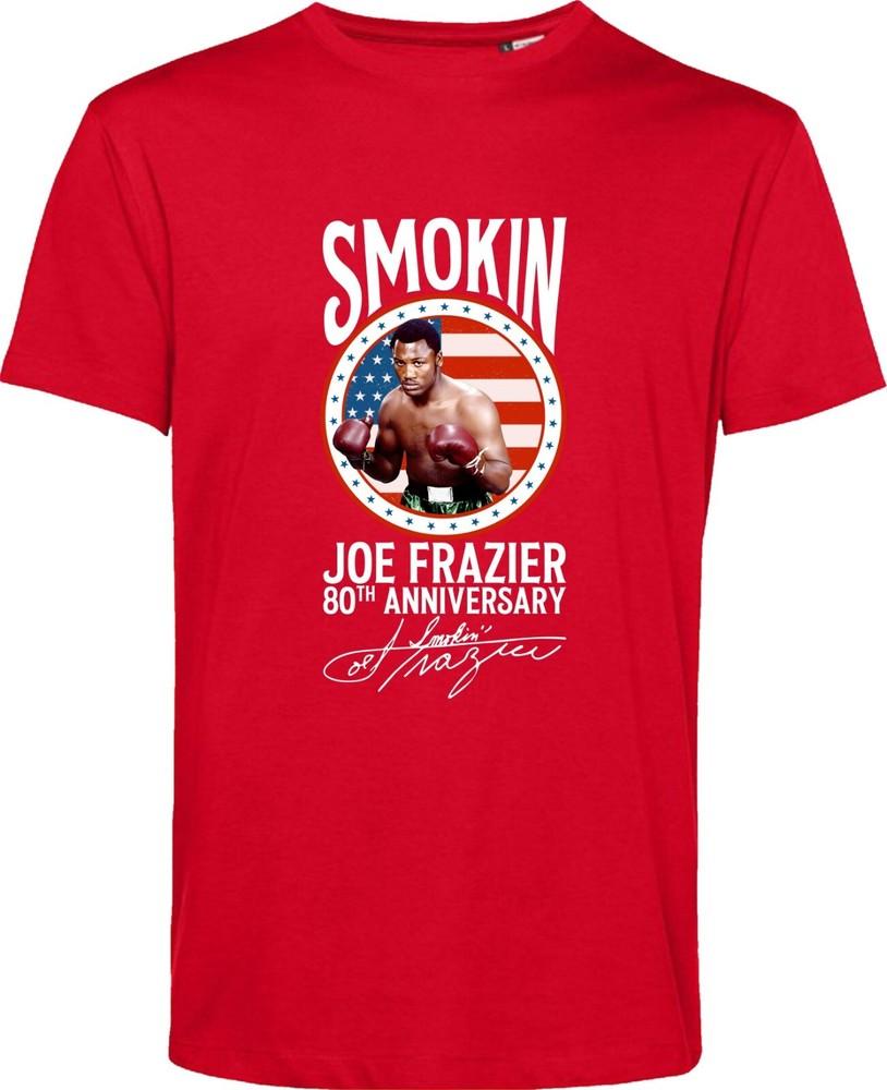Tričko Smokin Joe Frazier Joe Frazier 80. výročí Boxer Boxerský Dárek Top