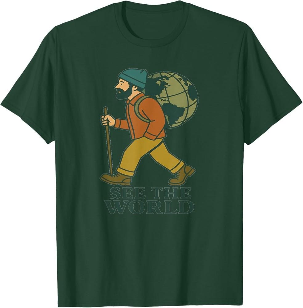 

Футболка See The World Hiker Globe S