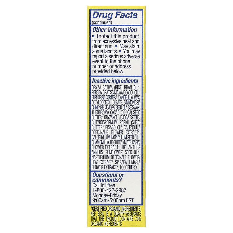 Mineral Sunscreen Stick, SPF 50, 0.6 Oz (17 G)