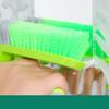 Corner Scrubber Brush V Shape  S Mirror Water Wiper Scrape and Brush for Shower Bathroom Tiles Kitchen Household