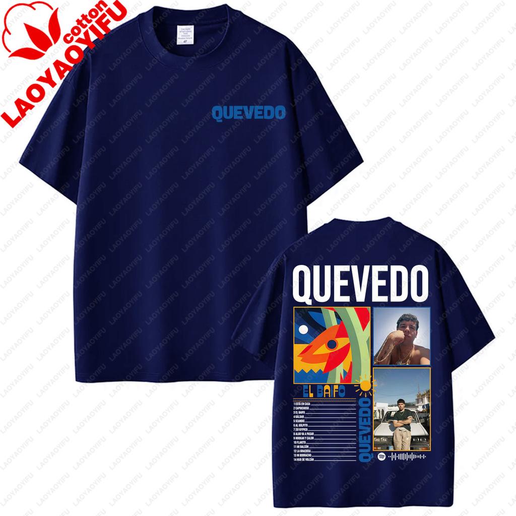 Rapper Quevedo 2026 El Baifo Graphic Tshirts For Unisex Unisex Harajuku Vintage Gothic Tee Casual Oversized Tops