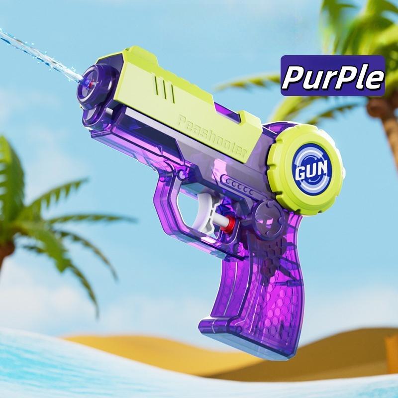 Безперервний Міні Водяний Пістолет Ручний Водяний Бластер Великої Місткості Літня Гра на Пляжі на Відкритому Повітрі Іграшка для Бою