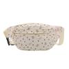 Japanese strawberry saddle bag corduroy women's crossbody bag niche simple and versatile sports mobile phone bag shoulder bag