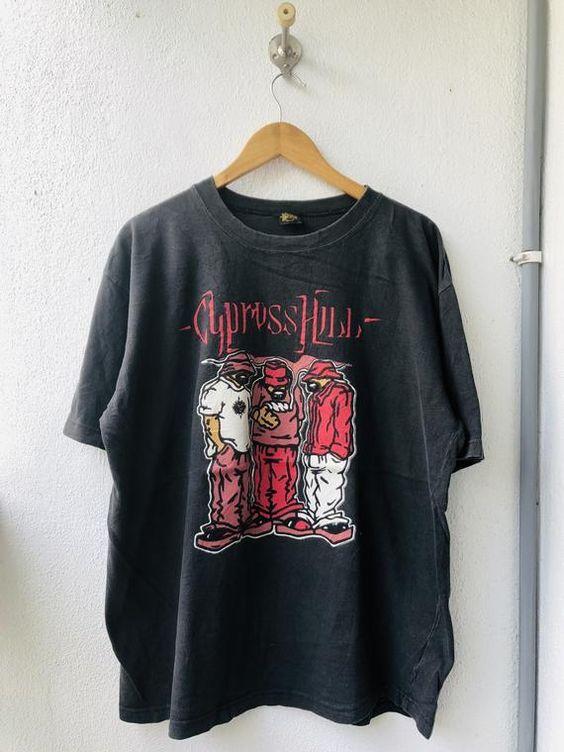 Original 90s Cypress Hill Blunted Bootleg Hip Hop Music Rap Unisex Tshirt Unisex T-Shirt M