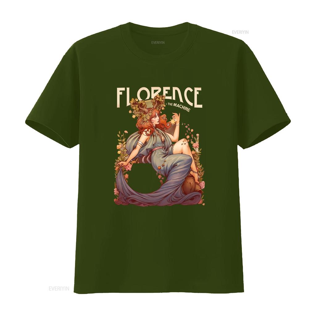 New Florence And The Machine Shirt For Fans All Size T 1n2255 Vintage Washed Graphic Fashion Comfortable Slightly