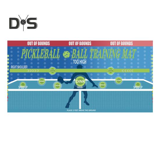 

Тренировочная площадка для пиклбола Портативная тренировочная доска для пиклбола Простая в установке тренировочная площадка для пиклбола для использования в помещении и на открытом воздухе разноцветный