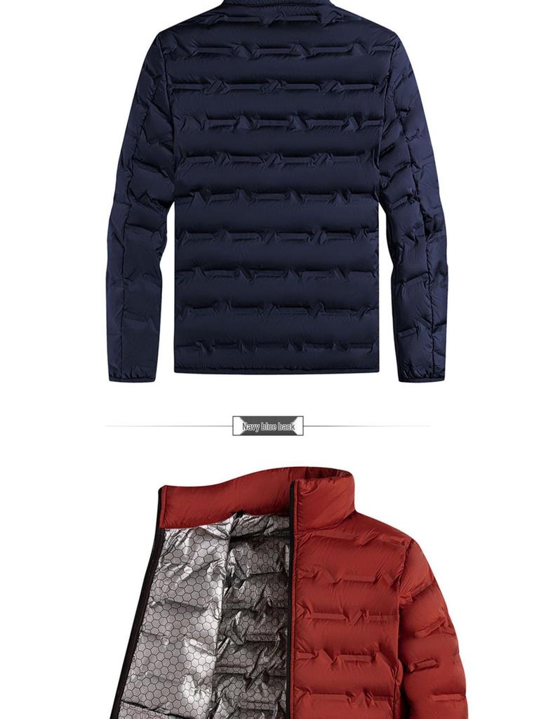 Graphene Lightweight Down Jacket with Stand-Up Collar – Men’s & Women's Autumn/Winter 80% White Duck Down Coat.